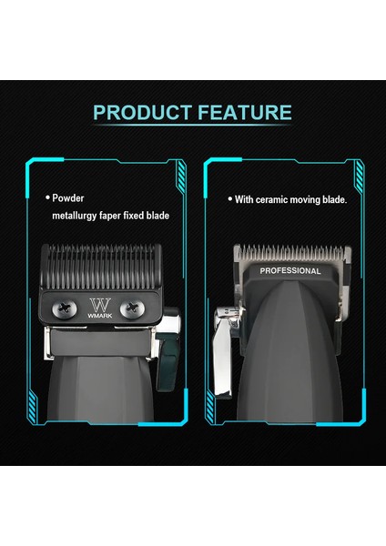 NG-2038 Profesyonel Şarj Edilebilir Saç Kesme Saç Kesme Makinesi fiyatları