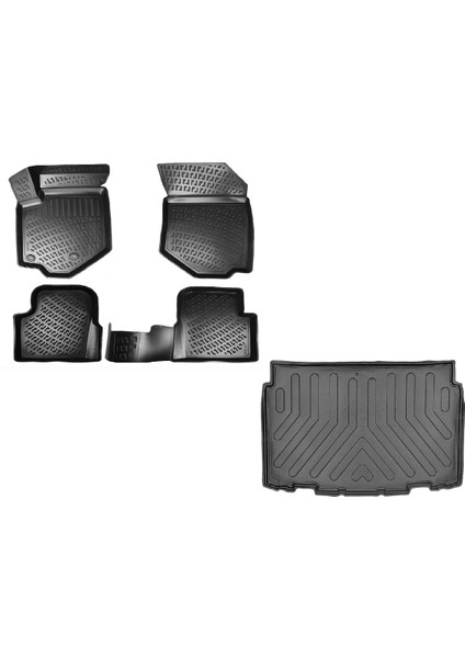Opel Mokka 3D Paspas + Alt Bagaj Havuzu 2021 Sonrası Set