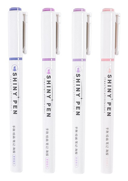 Işıklı Gümüş Çizgi Kalemi (Yurt Dışından)