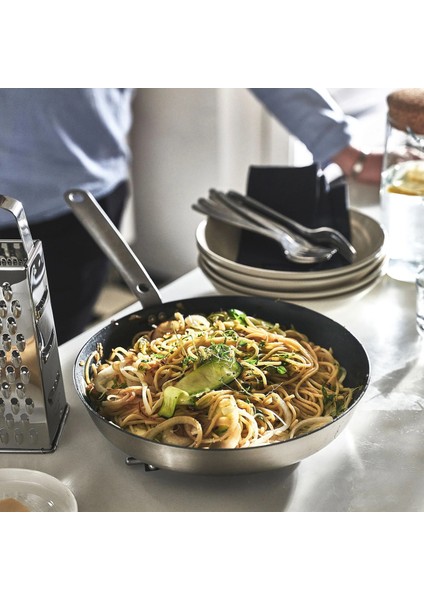 Hemkomst Tencere Seti 7 Parça Paslanmaz Çelik Cam Kapaklı Bulaşık Makinesinde Yıkanabilir