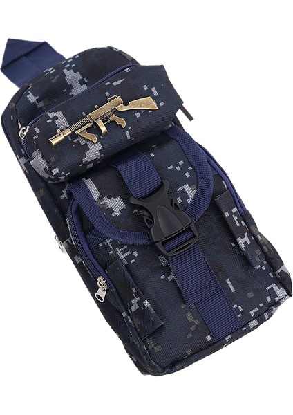 Kamuflaj Fermuarlı Kalem Çantası Kalem Kutusu (Yurt Dışından)