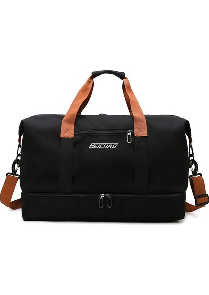 Islak ve Kuru Ayırma Büyük Kapasiteli Spor Çantası (Yurt Dışından)