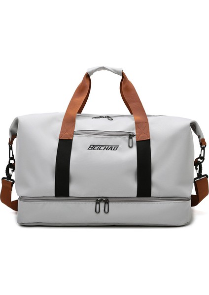 Islak ve Kuru Ayırma Büyük Kapasiteli Spor Çantası (Yurt Dışından)