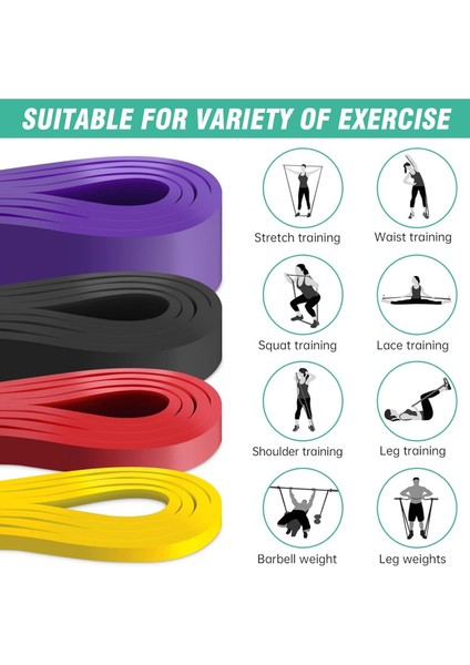 Fitness Egzersiz Direnç Kemer Seti (Yurt Dışından) modelleri