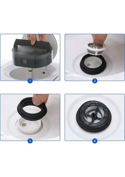 Irobot Braava Jet M6 (6110) (6012) (6112) (6113) Robot Mop Yedek Parçası 4650144 Için Yedek Kit Su Tankı Filtresi (Yurt Dışından) fırsatları