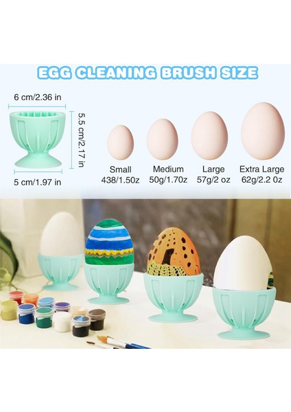 Taze Yumurtalar Için Yumurta Temizleme Fırçası Silikon Yumurta Temizleme Fırçası Yumurta Temizleyici Fırça Döner Yumurta Yıkayıcı Tekrar Kullanılabilir (Yeşil) (Yurt Dışından) fiyatları