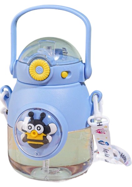 Anaokulu Çocuk Pipet Kayışı Su Bardağı Sevimli (Yurt Dışından)