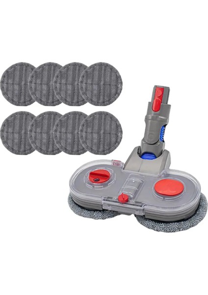 Dyson Elektrikli Süpürge V7/V8/V10/V11 Elektrikli Paspas Başlığı Islak Paspas Temizleme Başlığı Emişli Paspas Entegre Makine (Yurt Dışından)