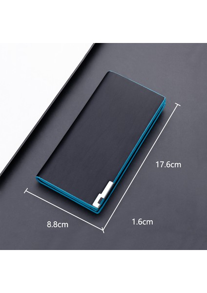 Erkek Çoklu Kart Yuvası Cüzdanı, Cep Telefonu Uzun Cüzdanını Tutabilir (Yurt Dışından) modelleri