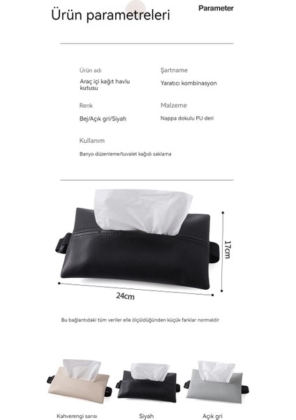 Araba Mendil Kutusu Asılı Güneşlik Kağıt Havlu Saklama Çantası (Yurt Dışından) modelleri