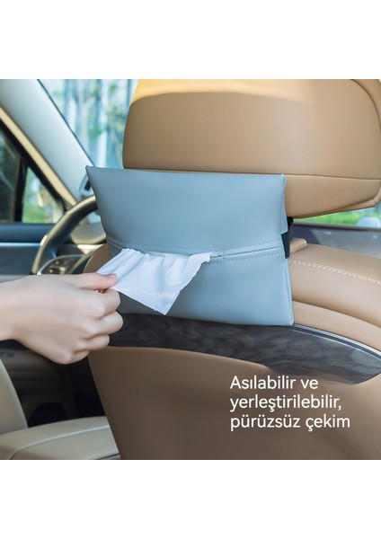 Araba Mendil Kutusu Asılı Güneşlik Kağıt Havlu Saklama Çantası (Yurt Dışından) indirimleri