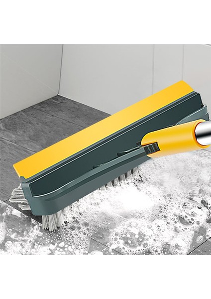 3'ü 1 Arada Banyo Zemin Fırçası Zemini Yıkayın Zemini Fırçalayın Derz Fırçası Fayans Sapı Duvar Yıkama Tuvalet Temizleme Yeşil (Yurt Dışından) fırsatları