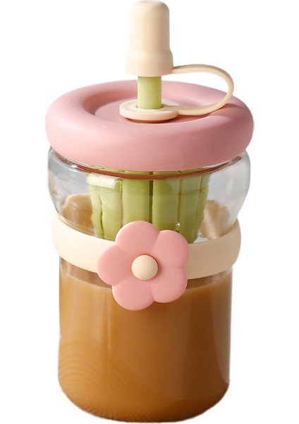 Ofis Ev Pipetli Cam Bardak (Yurt Dışından)