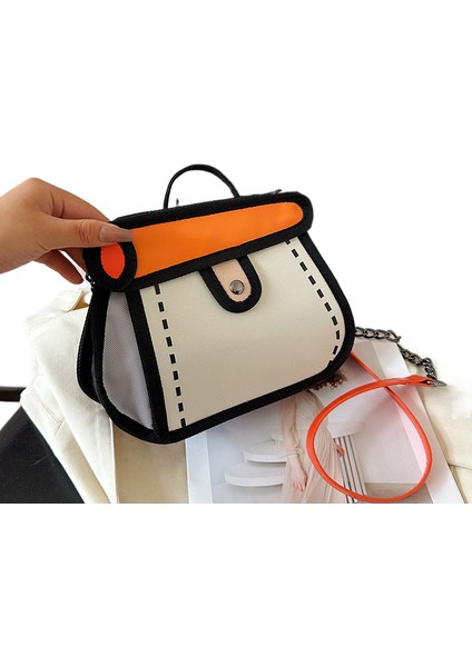 Sevimli Kek Çanta Zinciri Crossbody Çanta (Yurt Dışından)