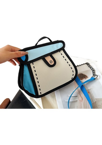 Sevimli Kek Çanta Zinciri Crossbody Çanta (Yurt Dışından)