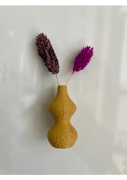 Miniflora - 5'li Magnetli Mini Vazo - Sütlü Kahve fırsatları