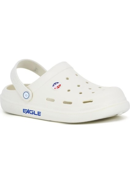 Clx Eva Yumuşak Taban Günlük Kullanım Sandalet Cross Erkek Terlik Krem