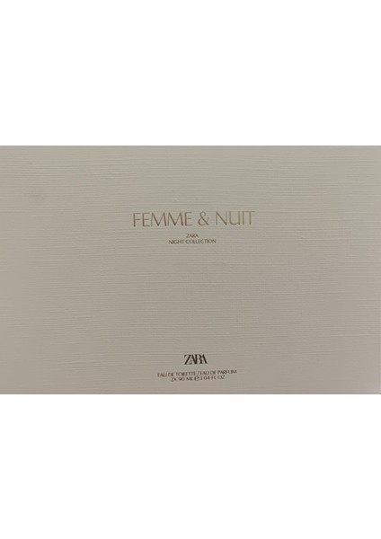 Femme Edt & Nuıt Edp 2X90ML fırsatları