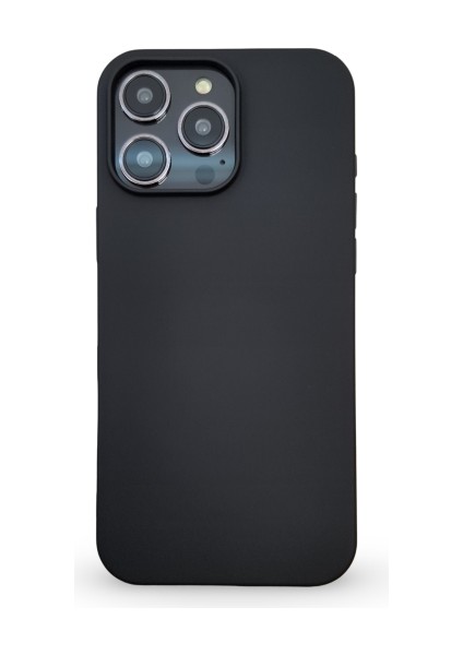 iPhone 16 Pro Uyumlu Kılıf Kadife Lansman Soft Yumuşak Liquid Silikon Kamera Korumalı Kapak