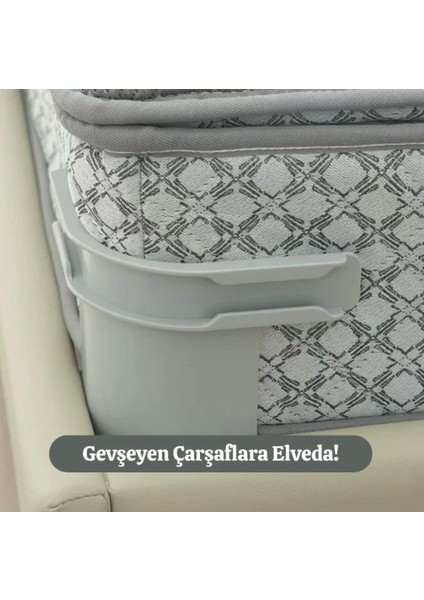 Çarşafmatik Çarşaf Nevresim Tutucu Görünmez Nevresim Çarşaf Kilidi Organizeri 4 Adet fiyatları