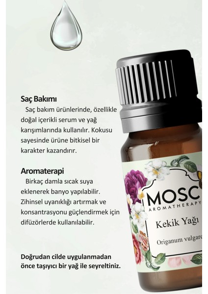 Kekik Uçucu Yağı 10 ml %100 Saf ve Doğal (Oregano Essantial Oil) fiyatları