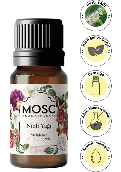 Nioli Uçucu Yağı 10 ml %100 Saf ve Doğal (Niaouli Essantial Oil)