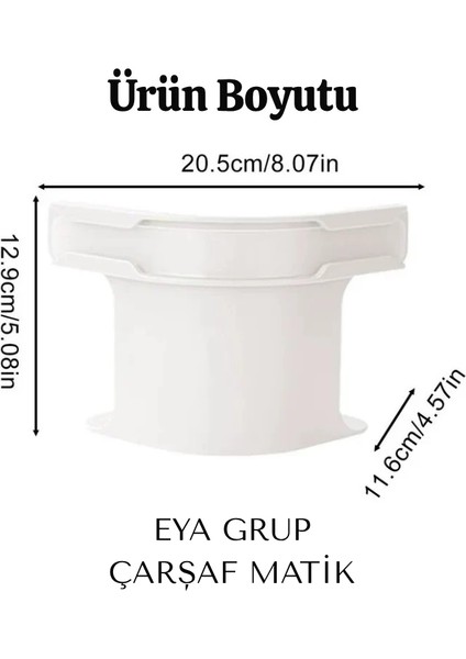 Çarşafmatik Çarşaf Nevresim Tutucu Görünmez Nevresim Çarşaf Kilidi Organizeri 4 Adet modelleri