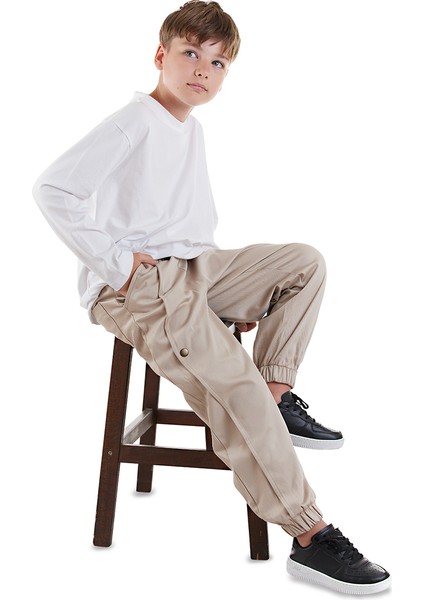 Erkek Çocuk Bej Gabardin Pantolon indirimleri