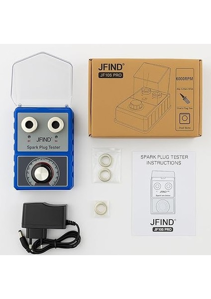 Jfınd JF109 Pro Çift Delikli Buji Test Cihazı Ateşleme Dedektörü Buji Ölçüm Test Aleti fırsatları
