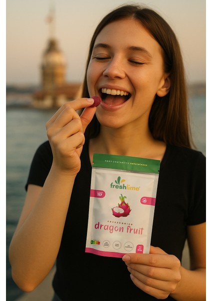 8`li Avantaj Paket Ejder Meyvesi Kuru Meyve Cipsi 240GR