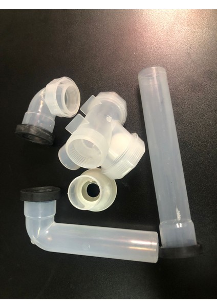 Hava Santral Drenaj Yoğuşma Su Tahliye Toplu Geçme Sifon- Borulu