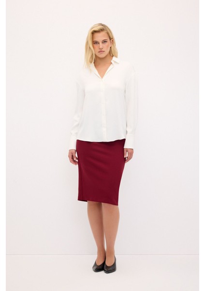 Önü Düğmeli Gömlek Kemik 130L9156005 fırsatları