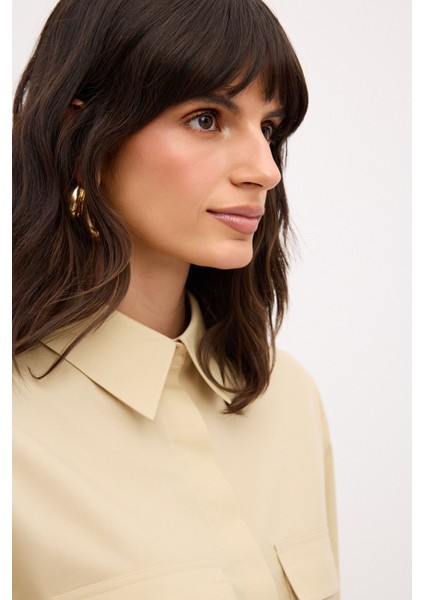 Kargo Cepli Gömlek Bej 13044279000 modelleri