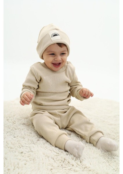 Fitilli Unisex Bebek - Çocuk Üçlü Takım