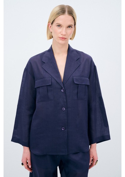 Cepli Gömlek Lacivert 13045528000