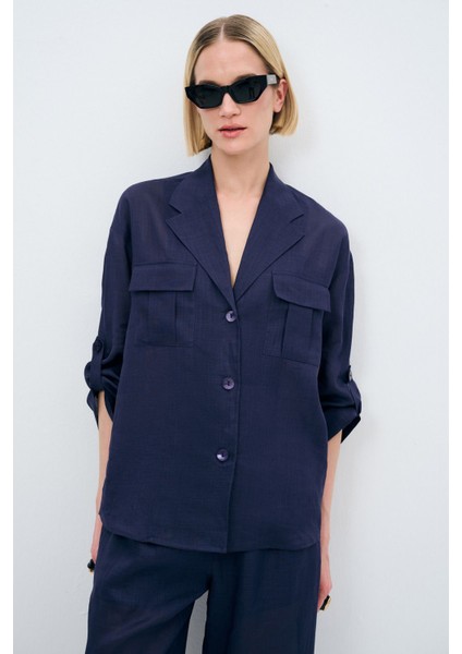 Cepli Gömlek Lacivert 13045528000 indirimleri