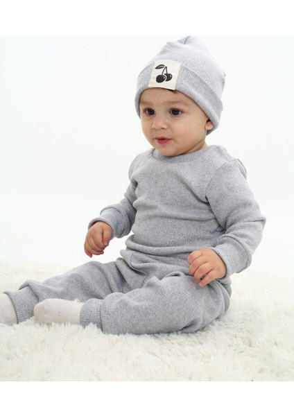 Fitilli Unisex Bebek - Çocuk Üçlü Takım