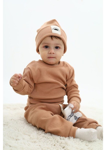 Fitilli Unisex Bebek - Çocuk Üçlü Takım