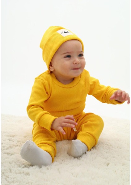 Fitilli Unisex Bebek - Çocuk Üçlü Takım modelleri