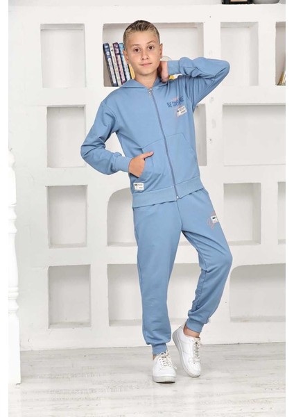 Fermuarlı Kapüşonlu Okul Takımları