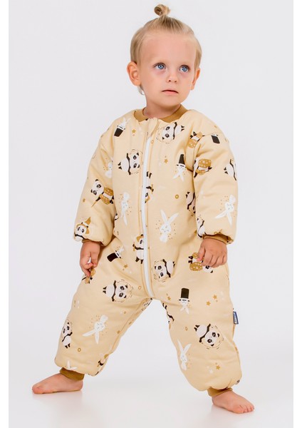 Elyaf Dolgulu 2,5 Tog Kız /erkek Çocuk Uyku Tulumu Desenli modelleri