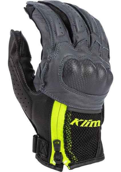 Induction Korumalı Motosiklet Eldiveni Asfalt