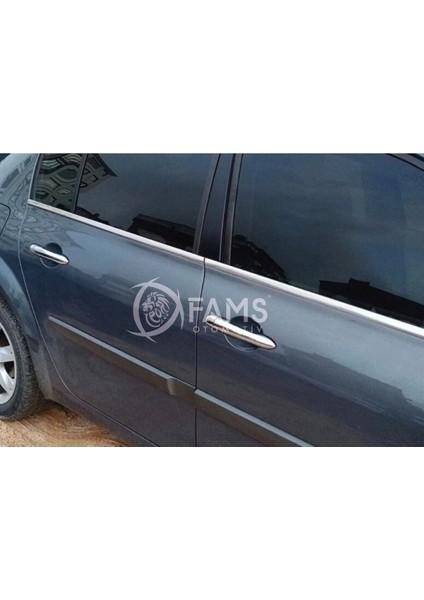 Renaul.t. Megane 2 Krom Kapı Kolu 4 Kapı 2002-2009 Paslanmaz Çelik (Aksesuar) fırsatları