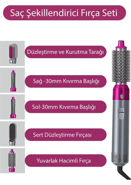3’ü 1 Arada Sıcak Hava Saç Şekillendirme Fırçası – Kurutma, Hacim, Düzleştirme fiyatları