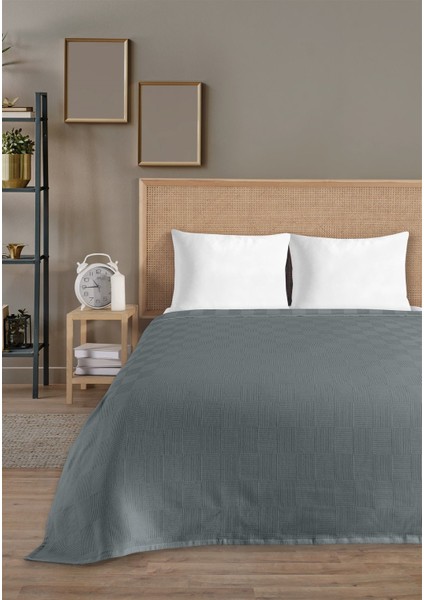 %100 Pamuk Çift Kişilik Indigo Otel Pike Takım 200 x 230 cm fiyatları