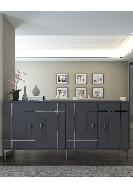 Simgect (KX180) Konsol Antrasit-Gümüş fiyatları