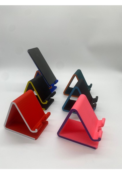 Üçgen Formlu Telefon Standı, 3D Baskı, Yeşil fırsatları