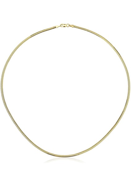 14 Ayar Altın Italyan Balıksırtı Zincir Erkek Kolye 2,50 mm fiyatları