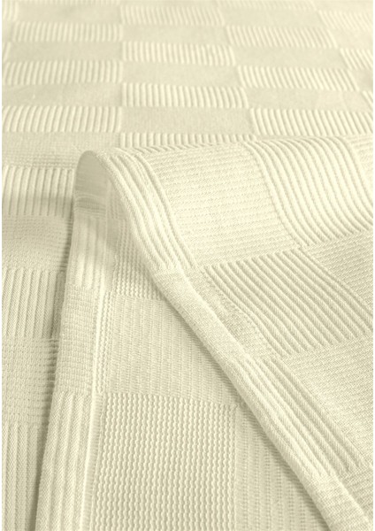 %100 Pamuk Çift Kişilik Açık Sarı Otel Pike Takım 200 x 230 cm fırsatları
