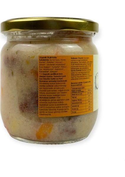 Organik Ekşili Köfte 450 ml fiyatları